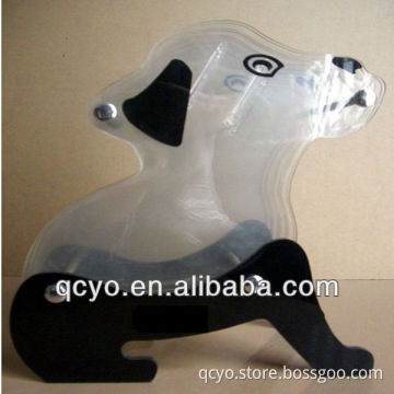 Funny horse shape acrylic display case for knife